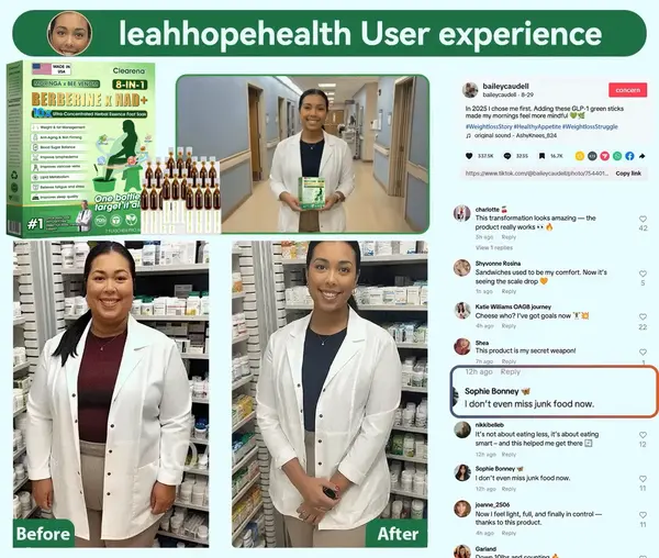 ๐๐๐๐ข๐๐ข๐๐ฅ US ๐๐ญ๐จ๐ซ๐ | ๐๐ฅ๐๐๐ซ๐๐ง๐ยฎ Moringa ยท Bee Venom ยท Berberine ร NAD+ Eight-in-one 10ร Ultra-Concentrated Herbal Essence Foot Soak โ ๐๐ง๐๐ ๐๐๐ข๐ฅ๐ฒ, ๐๐ข๐ฌ๐ข๐๐ฅ๐ ๐๐๐ฌ๐ฎ๐ฅ๐ญ๐ฌ ๐ข๐ง ๐ ๐๐๐ฒ๐ฌ - Image 8