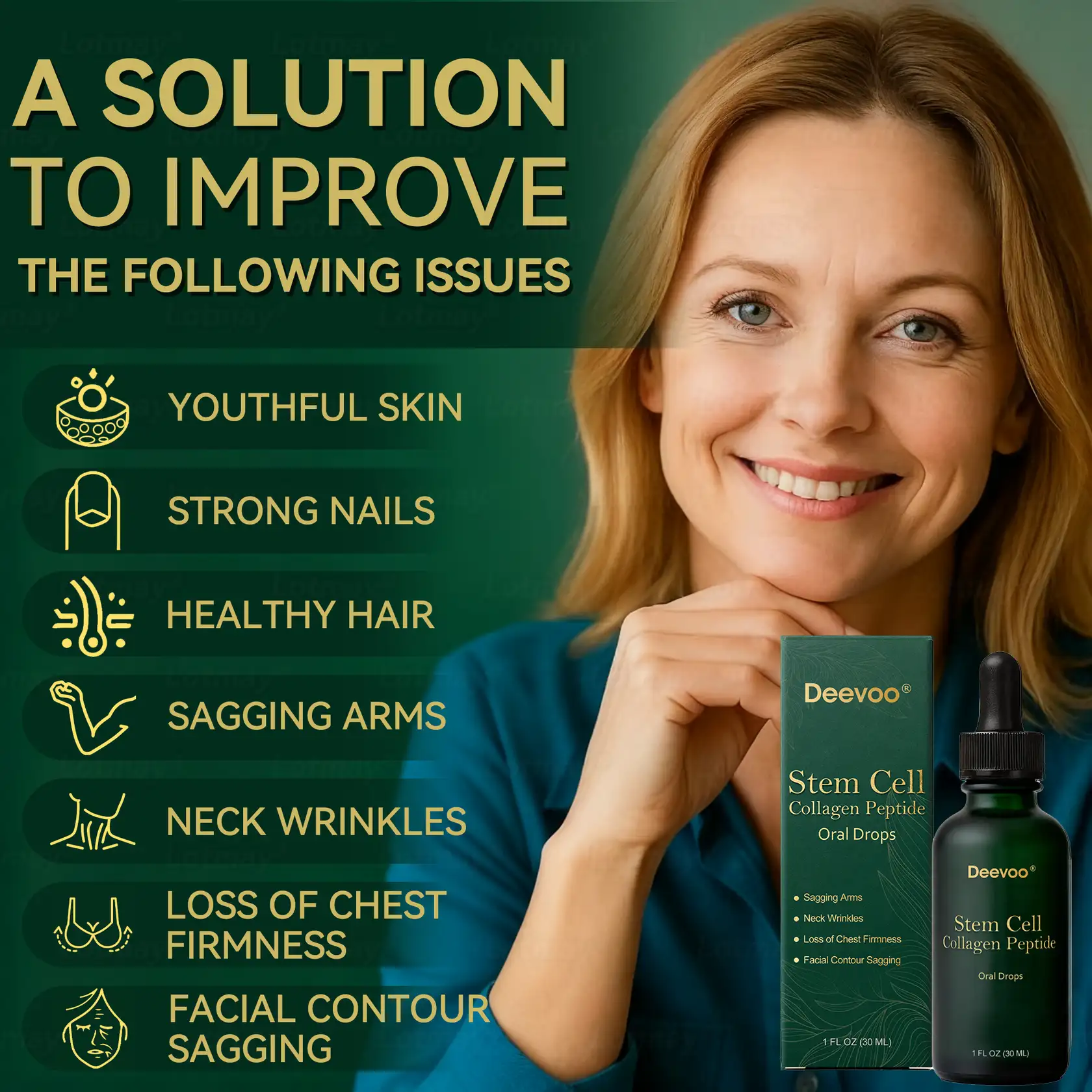 𝗗𝗲𝗲𝘃𝗼𝗼® 𝑺𝑡𝑒𝑚 𝑪𝑒𝑙𝑙 & 𝑪𝑜𝑙𝑙𝑎𝑔𝑒𝑛 𝑷𝑒𝑝𝑡𝑖𝑑𝑒 𝑶𝑟𝑎𝑙 𝑫𝑟𝑜𝑝𝑠 (𝑳𝑖𝑓𝑡 & 𝑭𝑖𝑟𝑚 𝑺𝑎𝑔𝑔𝑖𝑛𝑔 𝑺𝑘𝑖𝑛 & 𝑹𝑒𝑑𝑢𝑐𝑒 𝑾𝑟𝑖𝑛𝑘𝑙𝑒 𝑭𝑜𝑟𝑚𝑎𝑡𝑖𝑜𝑛) 💎 - Image 3