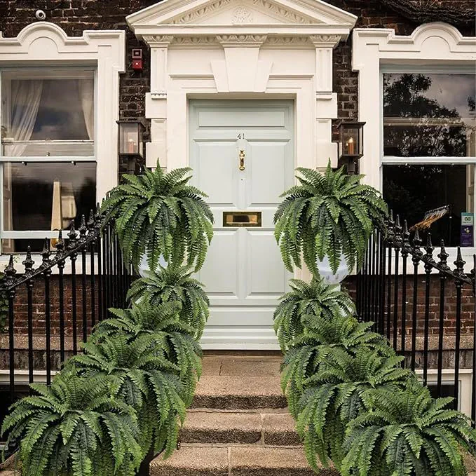 【𝐎𝐟𝐟𝐢𝐜𝐢𝐚𝐥 𝐔𝐒 𝐒𝐭𝐨𝐫𝐞】🏡🌿 𝐀𝐫𝐭𝐢𝐟𝐢𝐜𝐢𝐚𝐥 𝐁𝐨𝐬𝐭𝐨𝐧 𝐅𝐞𝐫𝐧 · 𝐔𝐕-𝐑𝐞𝐬𝐢𝐬𝐭𝐚𝐧𝐭 𝐋𝐢𝐟𝐞𝐥𝐢𝐤𝐞 𝐅𝐚𝐮𝐱 𝐏𝐥𝐚𝐧𝐭 · 🌱𝐅𝐮𝐥𝐥 & 𝐍𝐚𝐭𝐮𝐫𝐚𝐥 𝐆𝐫𝐞𝐞𝐧𝐞𝐫𝐲 𝐟𝐨𝐫 𝐈𝐧𝐝𝐨𝐨𝐫 & 𝐎𝐮𝐭𝐝𝐨𝐨𝐫 𝐃𝐞𝐜𝐨𝐫 - Image 10