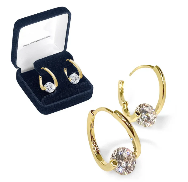 (🔥LAST DAY SALE-66% OFF) CZTICLE®Lymphvity MagneTherapy Germanium Earrings - Image 10