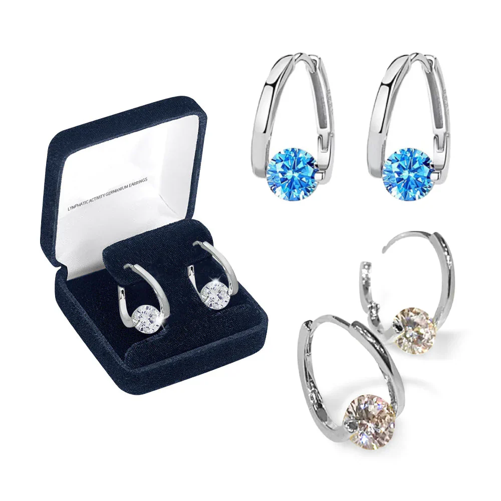 (🔥LAST DAY SALE-66% OFF) CZTICLE®Lymphvity MagneTherapy Germanium Earrings - Image 15