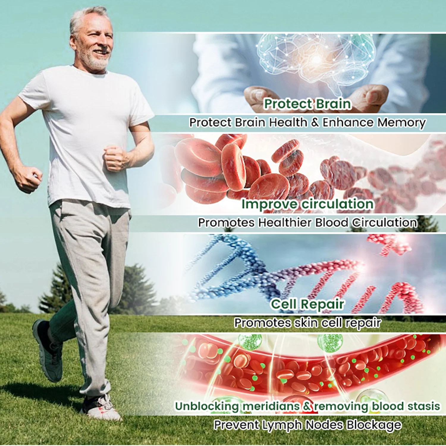 Official Store | โ๏ธ ๐๐ฅ๐๐๐ซ๐๐ง๐ยฎ Nano Microneedle Infusion System๐ฌ โ Moringa ยท Berberine + NAD+ 12-in-1 Metabolic Complex (300% Deeper Absorption, Once Daily, Visible Changes in 7 Days) - Image 8