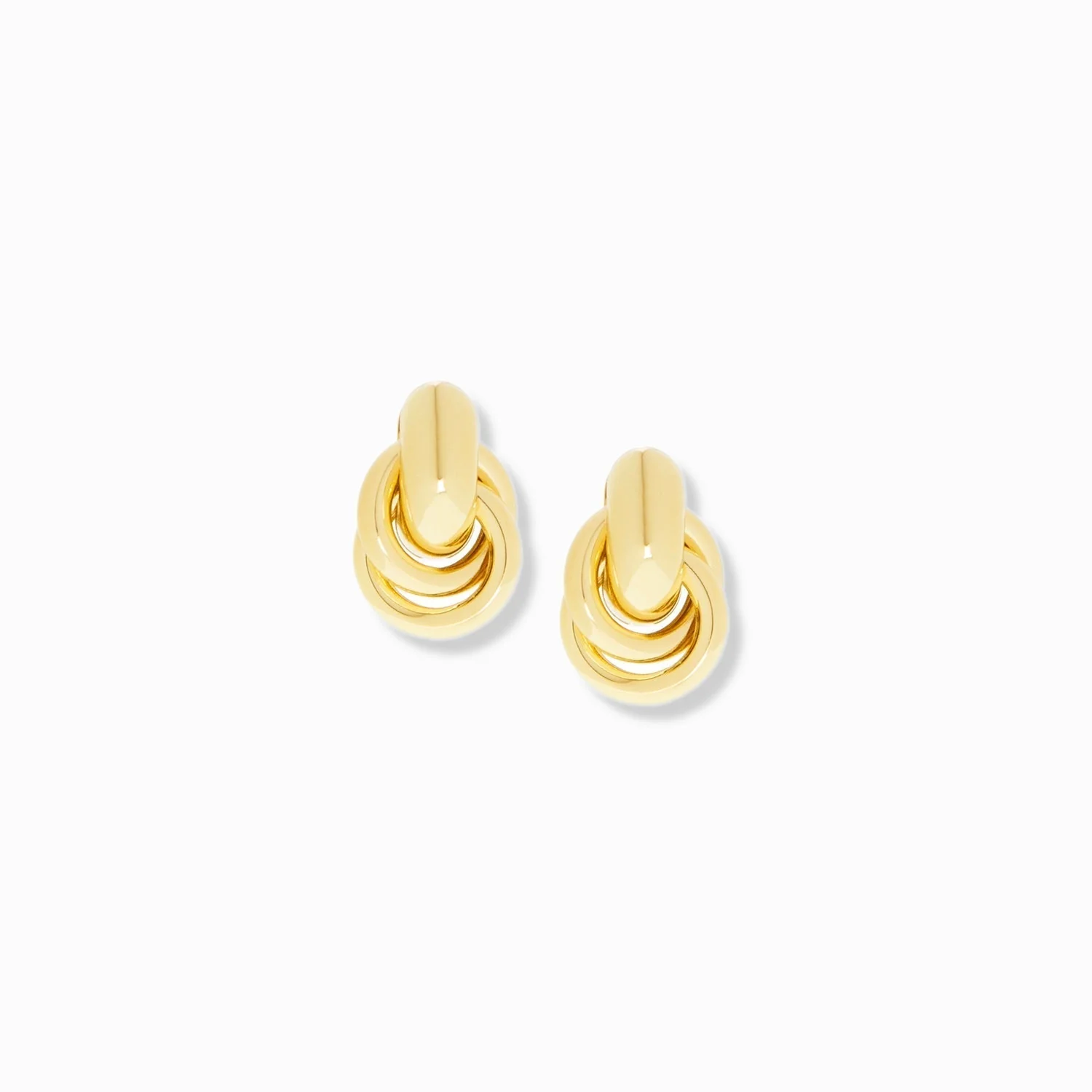 mini knot post earring - Image 5