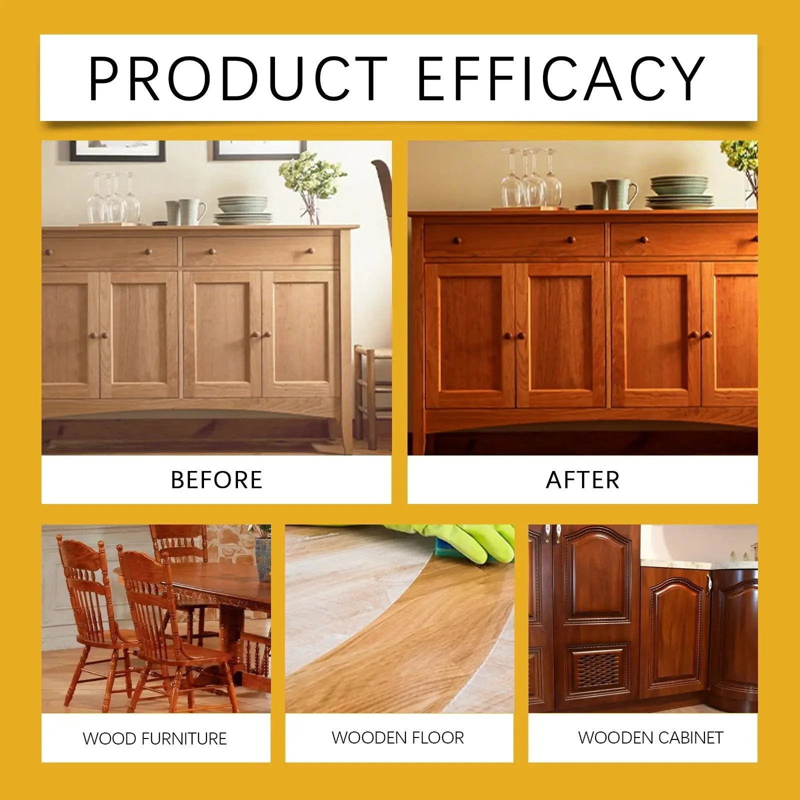 【Official Home Care】✨ WoodGlow Pro · 3-in-1 Natural Beeswax Revitalizer · Instant Scratch Repair & Anti-Dust Shield for All Wood Surfaces — Non-Greasy Botanical Formula, Long-Lasting Shine & Protection in Seconds! - Image 2
