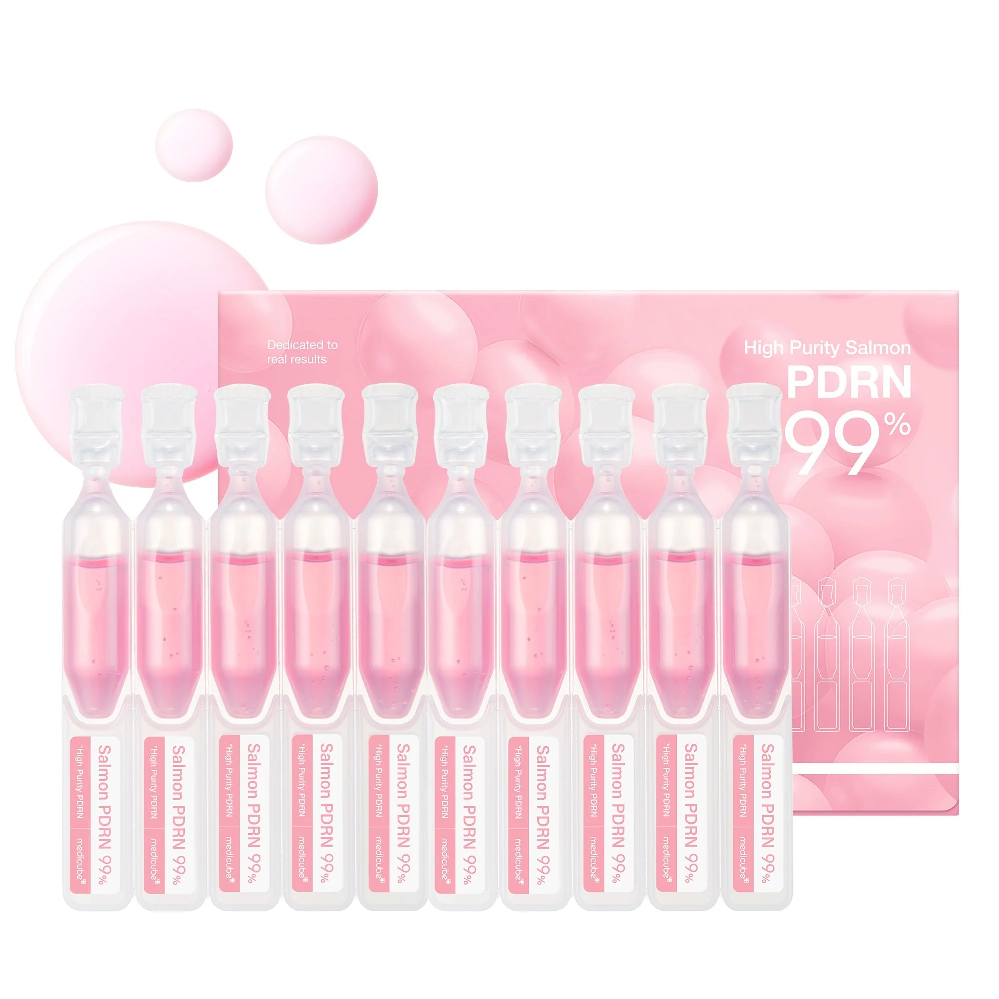 Official Store | Miowix PDRN Pink One Day Serum - Salmon DNA Collagen Glow Ampoule for Hydration, Elasticity & Glass Skin