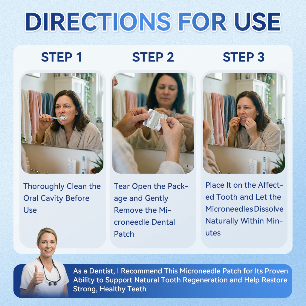 【𝐎𝐟𝐟𝐢𝐜𝐢𝐚𝐥 𝐔𝐒 𝐒𝐭𝐨𝐫𝐞  】ZUEET® 🦷 Tideglusib Fast‑Dissolving Tooth & Gum Repair Oral Strips ✨ (Supports tooth repair and helps relieve gum discomfort and other common oral concerns) - Image 14