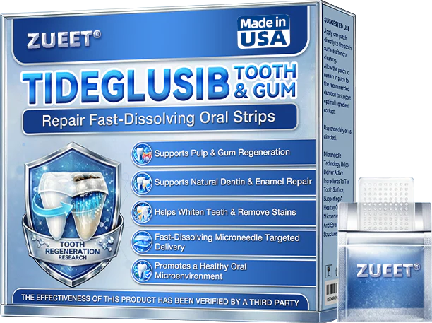 【𝐎𝐟𝐟𝐢𝐜𝐢𝐚𝐥 𝐔𝐒 𝐒𝐭𝐨𝐫𝐞  】ZUEET® 🦷 Tideglusib Fast‑Dissolving Tooth & Gum Repair Oral Strips ✨ (Supports tooth repair and helps relieve gum discomfort and other common oral concerns) - Image 15